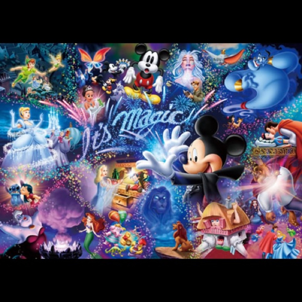1000 pieces It’s Magic Disney Tenyo Jigsaw Puzzle